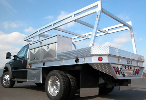 Contractor Flatbed body truck bed