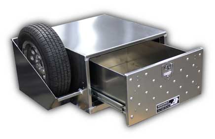 suv lockup box for tools and equipment storage 