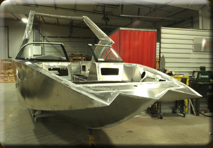 ... small aluminum boat building plans boatbuilding project in winter 2009