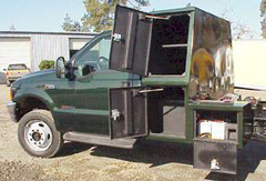 Back Pack tool boxes for trucks