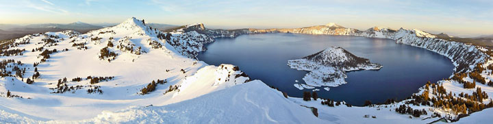 Highway Products - About us - picture of our local Crater Lake National Park.