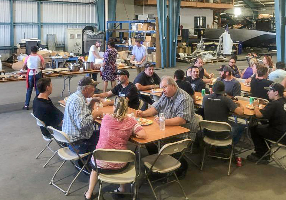 Company Lunch at Highway Products