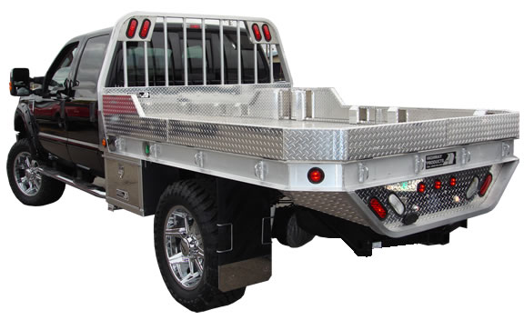 Highway Products all aluminum truck flatbeds have style built into rough and ready truck bodies. Take a look or call 1 800 TOOLBOX for a quote.