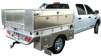 Contractor model aluminum flatbeds by Highway Products