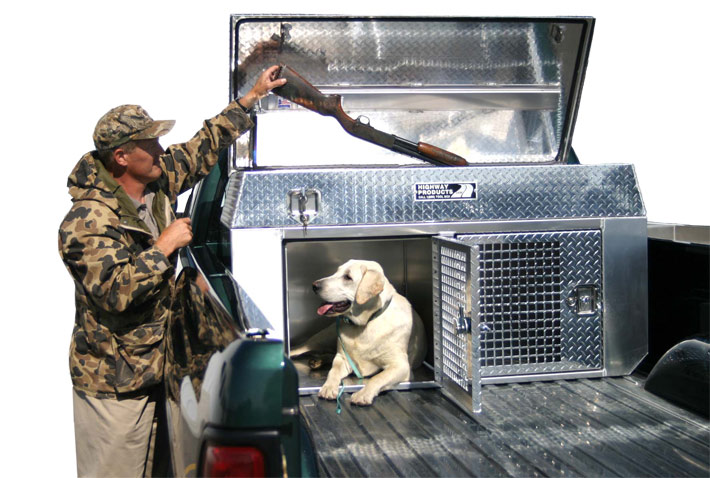 hunting dog kennels for trucks