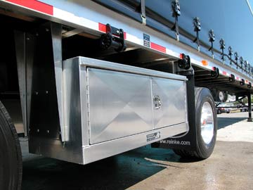 Truck tool box mounting brackets by Highway Products, Inc.