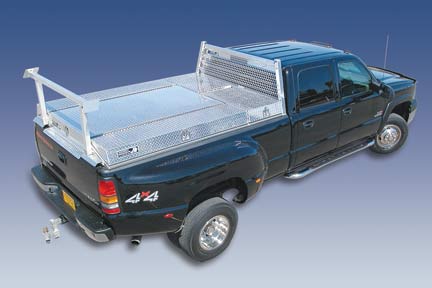 Mechanics body on a pickup truck by Highway Products.