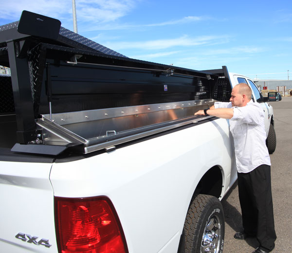 See more pickup storage units at Highway Products, inc. web site for sale.