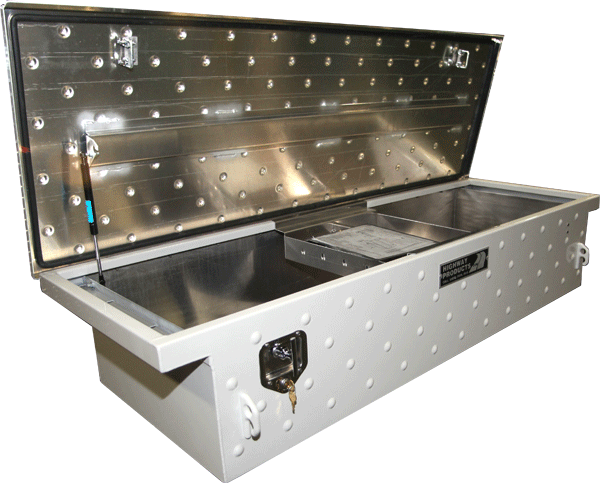 Low Pro tool boxes for pickup trucks. By Highway Products.