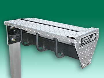 Tire chain hangers from Highway Products. We also manufacture truck bodies, tool boxes, and truck accessories for pickups thru semi trucks.