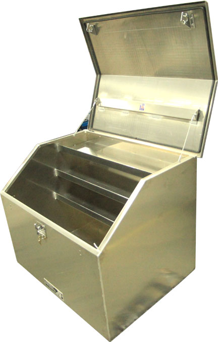 Custom Top-lid tool boxes by Highway Products.